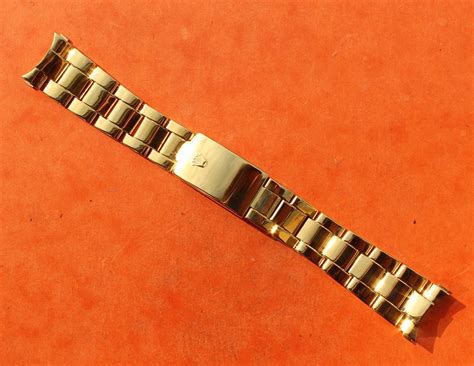 old rolex gold plated watch bracelet 7835 